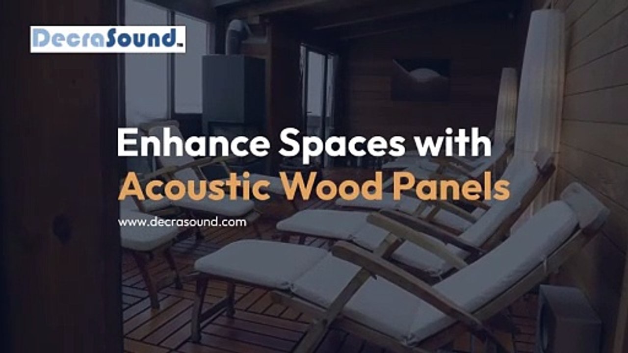 Enhance Spaces with Acoustic Wood Panels