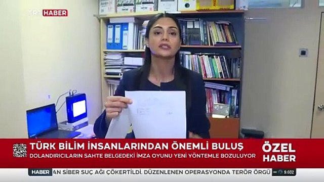 Türk bilim insanlarından önemli buluş: Sahte evraktaki izleri analiz ediyor