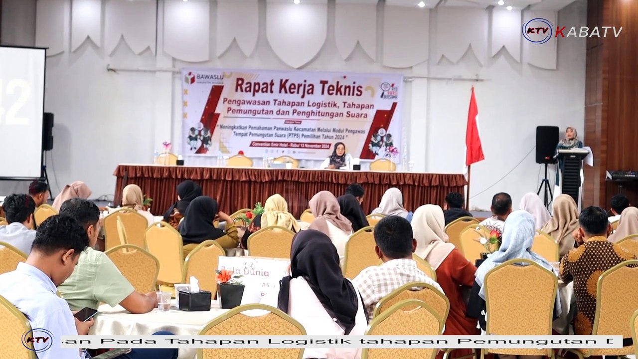 RAPAT KERJA TEKNIS BAWASLU PASAMAN