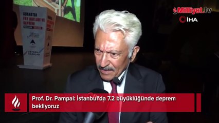 Prof. Dr. Pampal'dan İstanbul uyarısı! '7.2 büyüklüğünde deprem bekliyoruz'