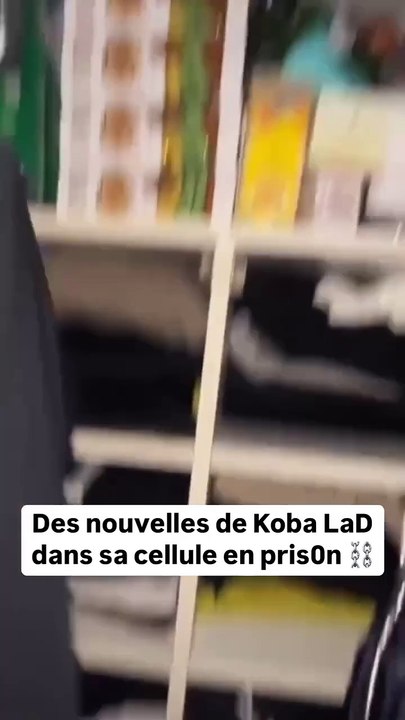 Les internautes dénoncent une provocation du rappeur Koba LaD qui se filme dans sa prison avec son ordinateur, un frigidaire plein à craquer, une douche : "Il est mieux logé que les étudiants !"