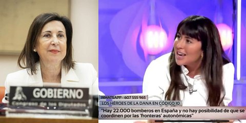 Una voluntaria en la DANA estalla contra Margarita Robles: "¿Por qué Marruecos sí fue importante y no Valencia?"