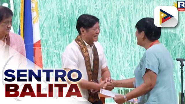 Higit 2K agrarian reform beneficiaries sa Pampanga, nabigyan ng titulo ng lupa at pinalaya na ng adminstrasyon ni PBBM mula sa pagkakautang