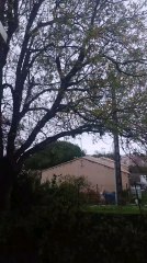 Vent fort et pluie à Port des Barques