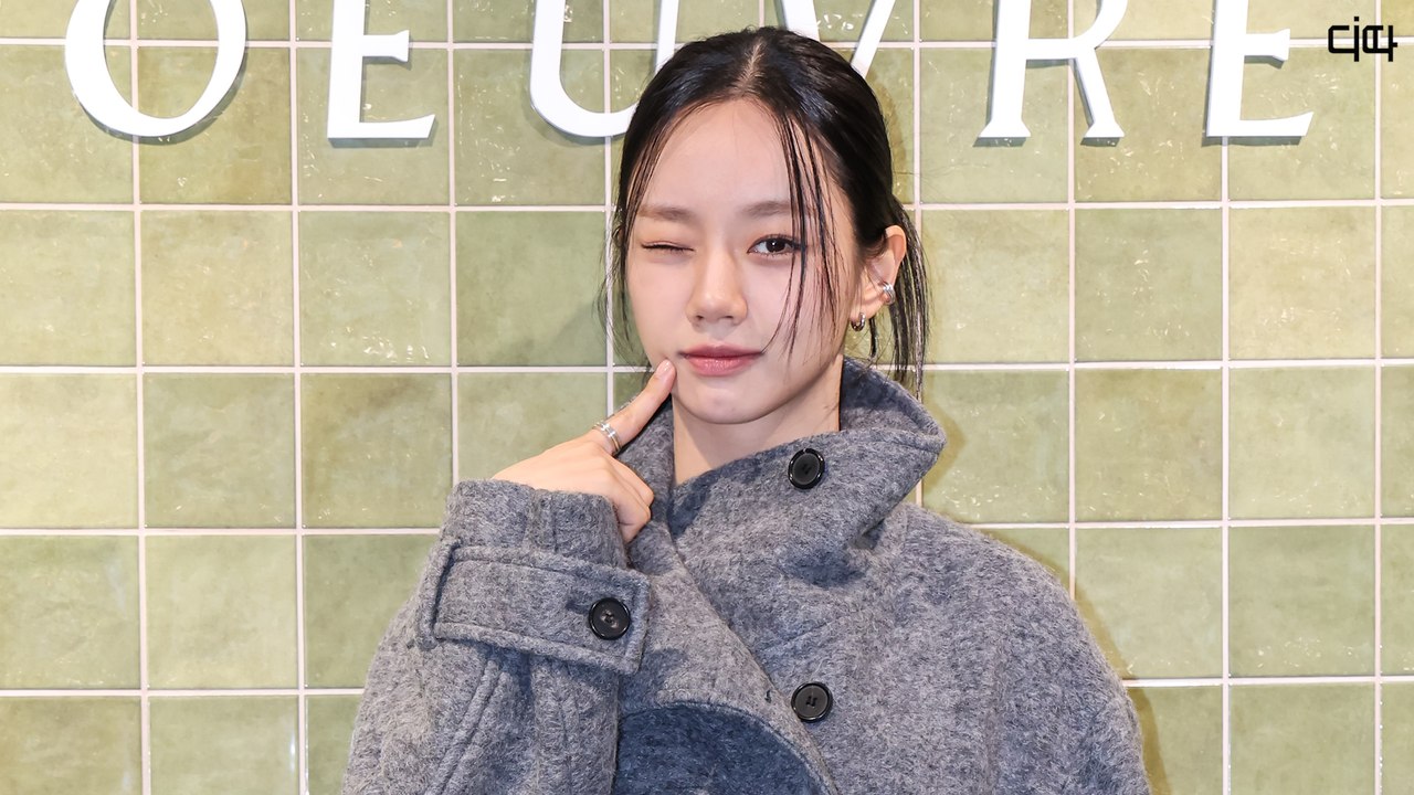 가수 겸 배우 혜리(HYERI), '고급스러운 귀여움' 루에부르 포토콜 현장