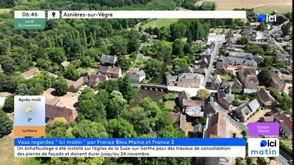 21/11/2024 - ICI Matin France Bleu Maine en vidéo