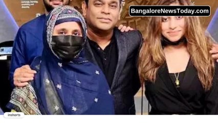 AR Rahman's daughter Raheema on parents' separation // Bangalore News Today