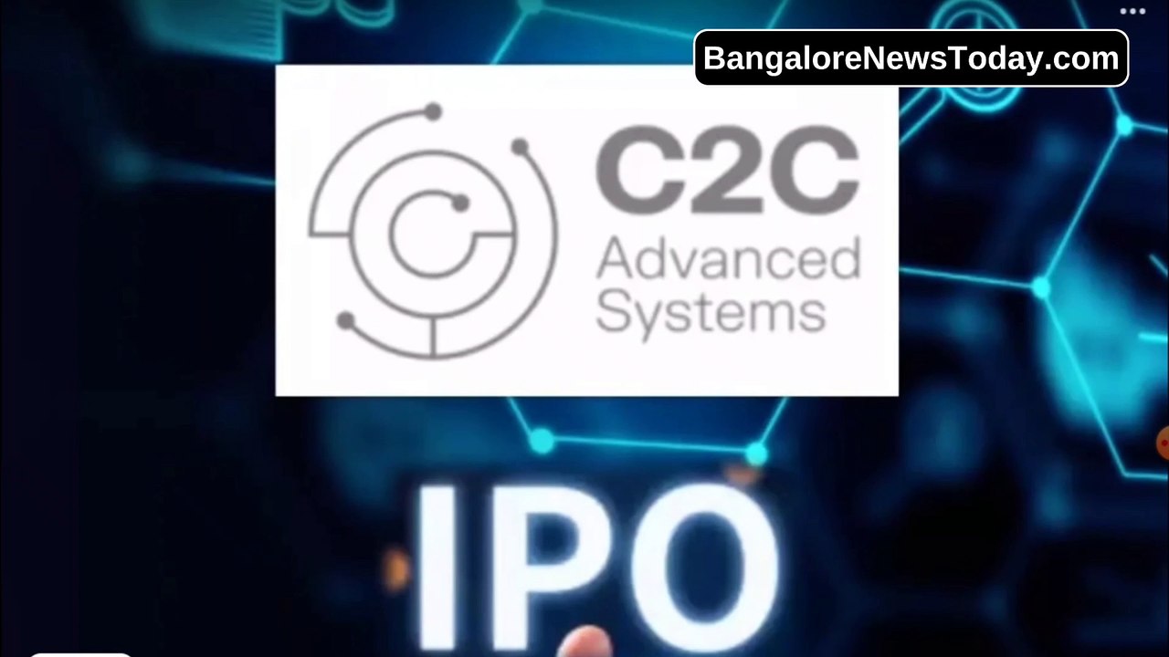 C2C Advanced Systems' grey market premium hits 100% before SME IPO // Bangalore News Today