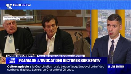 Pierre Palmade condamné: "Mes clients sont satisfaits d'avoir été écoutés", affirme Mourad Battikh, avocat des parties civiles