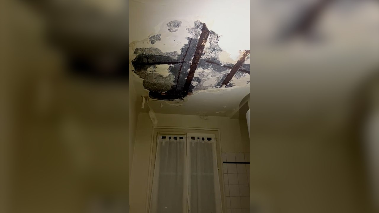 Un plafond s'effondre sur la tête d'une locataire d'un HLM de Batigère