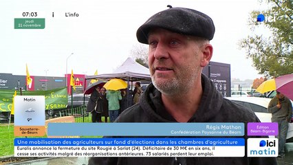 21/11/2024 - ICI Matin France Bleu Béarn Bigorre en vidéo