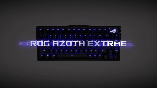 ROG Azoth Extreme: Die High-End-Tastatur von Asus im Trailer