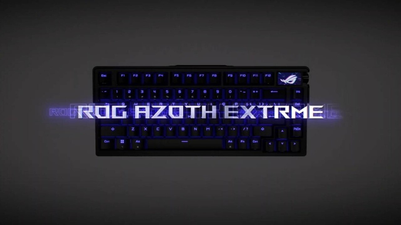 ROG Azoth Extreme: Die High-End-Tastatur von Asus im Trailer