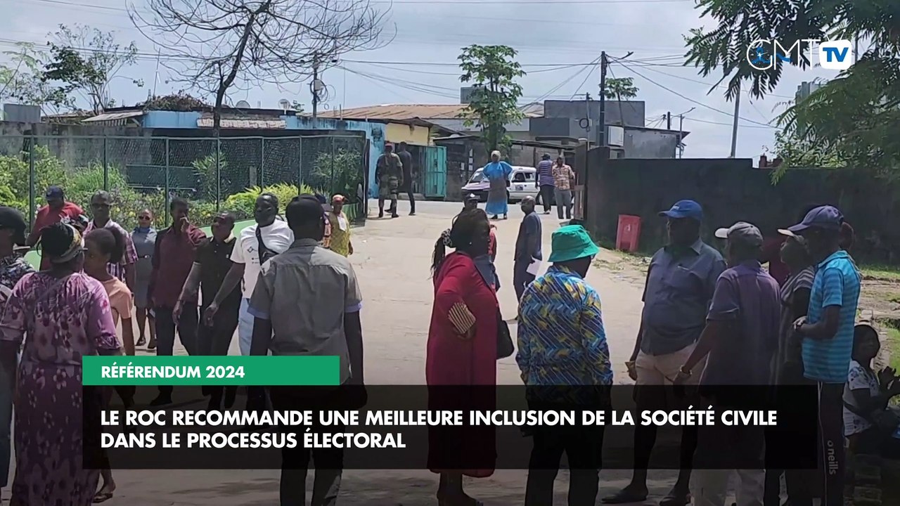 [#Reportage] Référendum 2024 : le ROC recommande une meilleure inclusion de la société civile dans le processus électoral