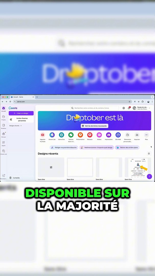 Les Numéros de Pages sur Canva