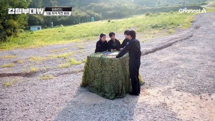 [#강철부대W] 비하인드 |※쿠키있음※ "무릎 버려(?)" ♨열정 MAX♨ 707X해병대X특전사의 가지각색 기동 저격 작전 회의