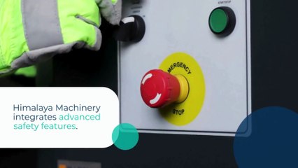 Safety Features of Himalaya Machinery’s Plate Rolling Machine