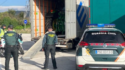 La Guardia Civil recupera tres tractores robados en Segovia