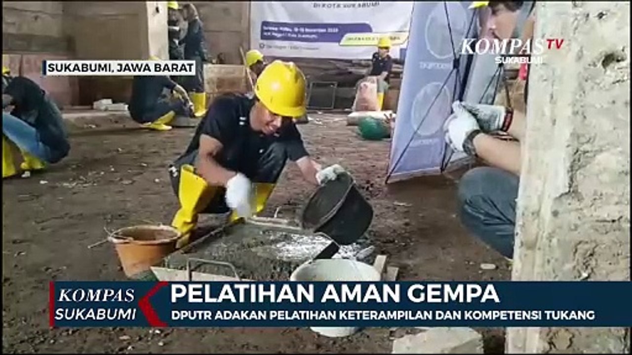 DPUTR Adakan Pelatihan Keterampilan Dan Kompetensi Tukang
