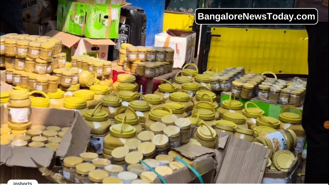 960 kg of ginger garlic paste being sold at cheap prices seized in Telangana // Bangalore News Today