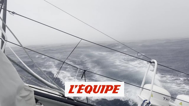 Sébastien Simon en troisième position - Voile - Vendée Globe
