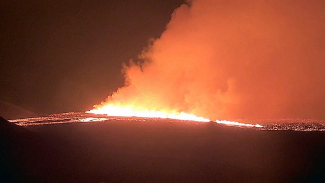 Sétima erupção vulcânica na Islândia em um ano