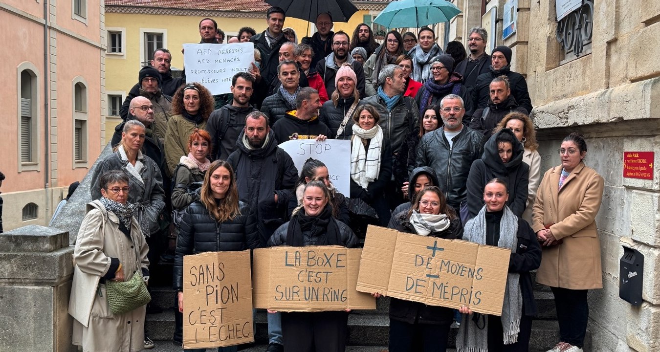 Béziers : mobilisation à la cité scolaire Henri IV, les personnels dénoncent un climat de violence alarmant