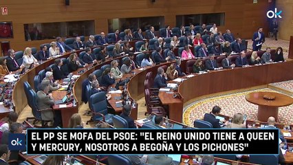 El PP se mofa del PSOE: "El Reino Unido tiene a Queen y Mercury, nosotros a Begoña y los pichones"