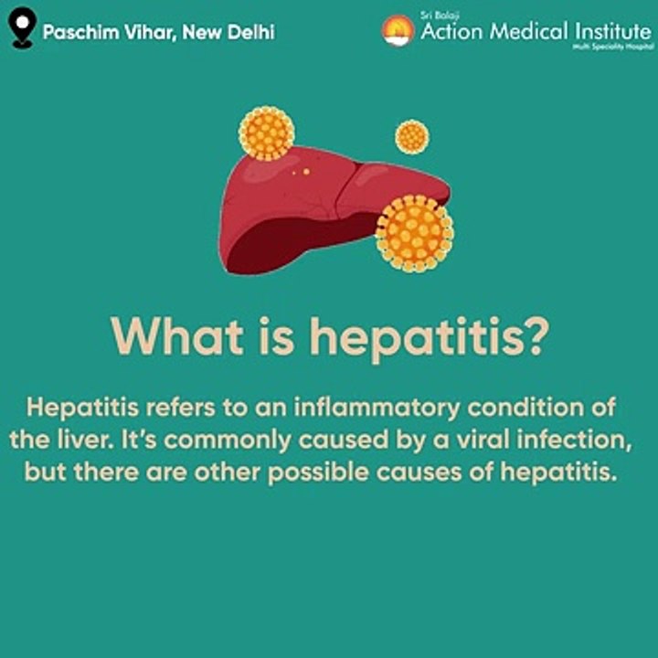Hepatitis Myths & Facts | Sri Balaji Action Medical Institute