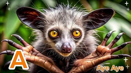 Learn about Endangered Animals with Real-Life Footage | Fun Alphabet Learning for Kids