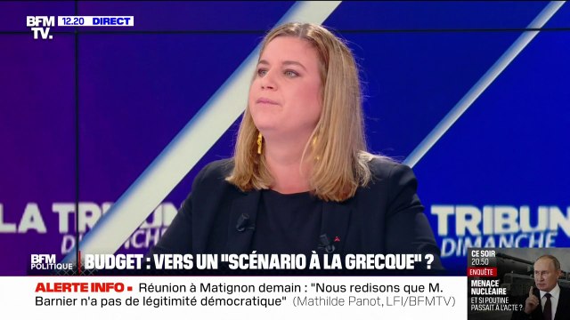 Mathilde Panot: Le moment où Michel Barnier tombera il ne restera que deux choix au président de la République: nommer Lucie Castets ou s'en aller