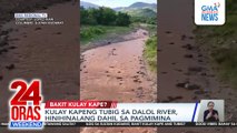 Kulay kapeng tubig sa Dalol RIver, hinihinalang dahil sa pagmimina | 24 Oras Weekend