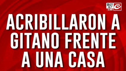 Estaba prófugo por matar a su pareja: lo acribillaron frente a su casa