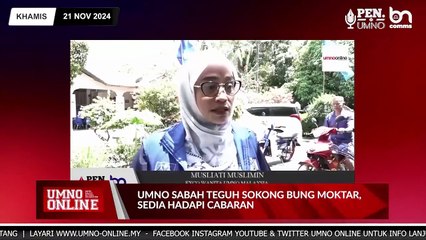 KHAMIS 21 NOVEMBER 2024 - BERITA PEN.UMNO 5@5