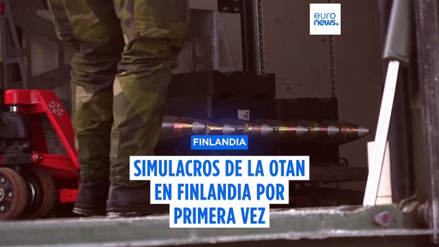 La OTAN realiza en Finlandia sus primeros ejercicios de artillería desde su ingreso en la Alianza