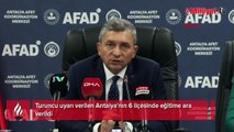 Antalya'nın 6 ilçesinde eğitime ara verildi