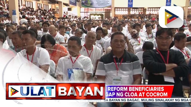 Mahigit 2-K na agrarian reform beneficiaries sa Pampanga, nakatanggap ng CLOA at COCROM