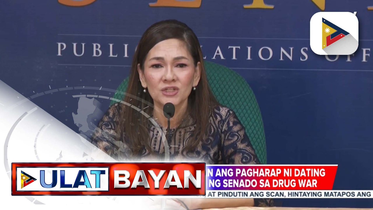 Sen. Hontiveros, umaasang mapadalo si dating Sen. Trillanes sa pagdinig ng Senado hinggil sa war on drugs