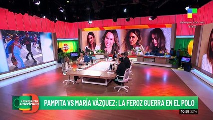 Pampita vs. María Vázquez: la feroz guerra en el polo