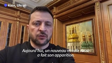 Poutine utilise l'Ukraine comme "un terrain d'essai", dénonce Zelensky