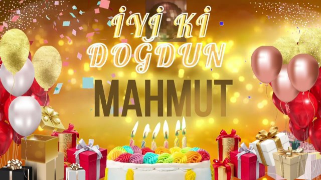MAHMUT - Doğum Günün Kutlu Olsun Mahmut