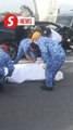 Eight men in single car die in collision with 4WD in Sibu