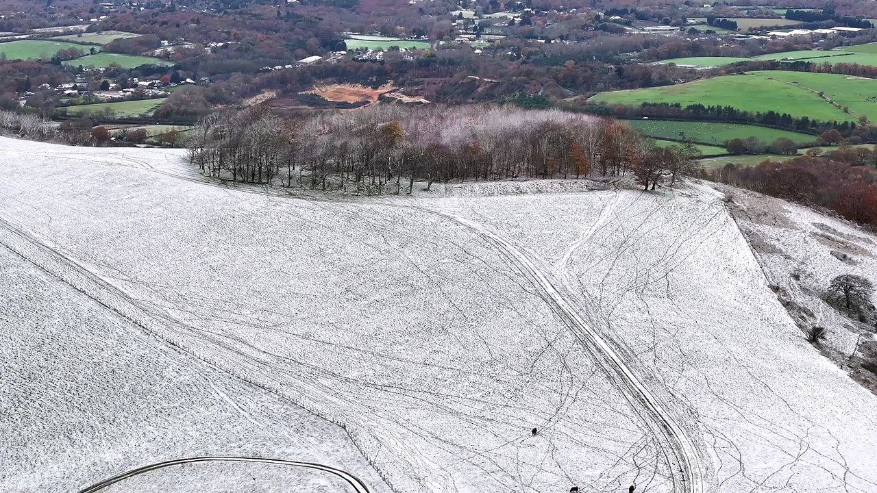 Snow at Chanctobury Ring