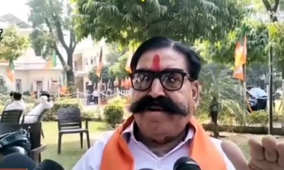 जयपुर में ज्ञानदेव आहूजा बोले- 'स्वामी रामभद्राचार्य सनातन धर्म की एकता ना तोड़ें...'
