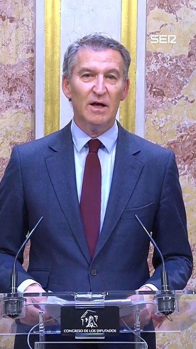 Feijóo pide la dimisión de Sánchez y se pone "a disposición" para una moción de censura