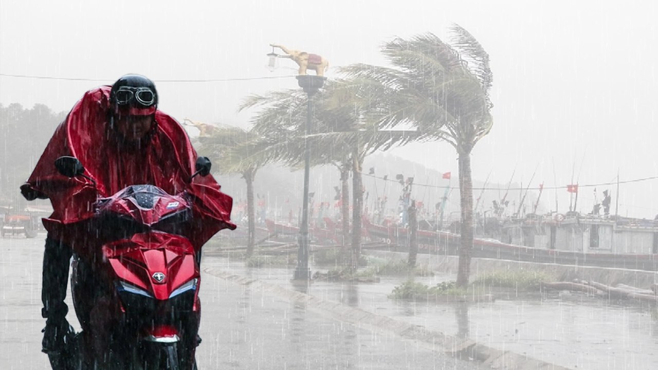 Bắc Bộ đêm và sáng sớm trời rét, Trung Bộ mưa dông diện rộng