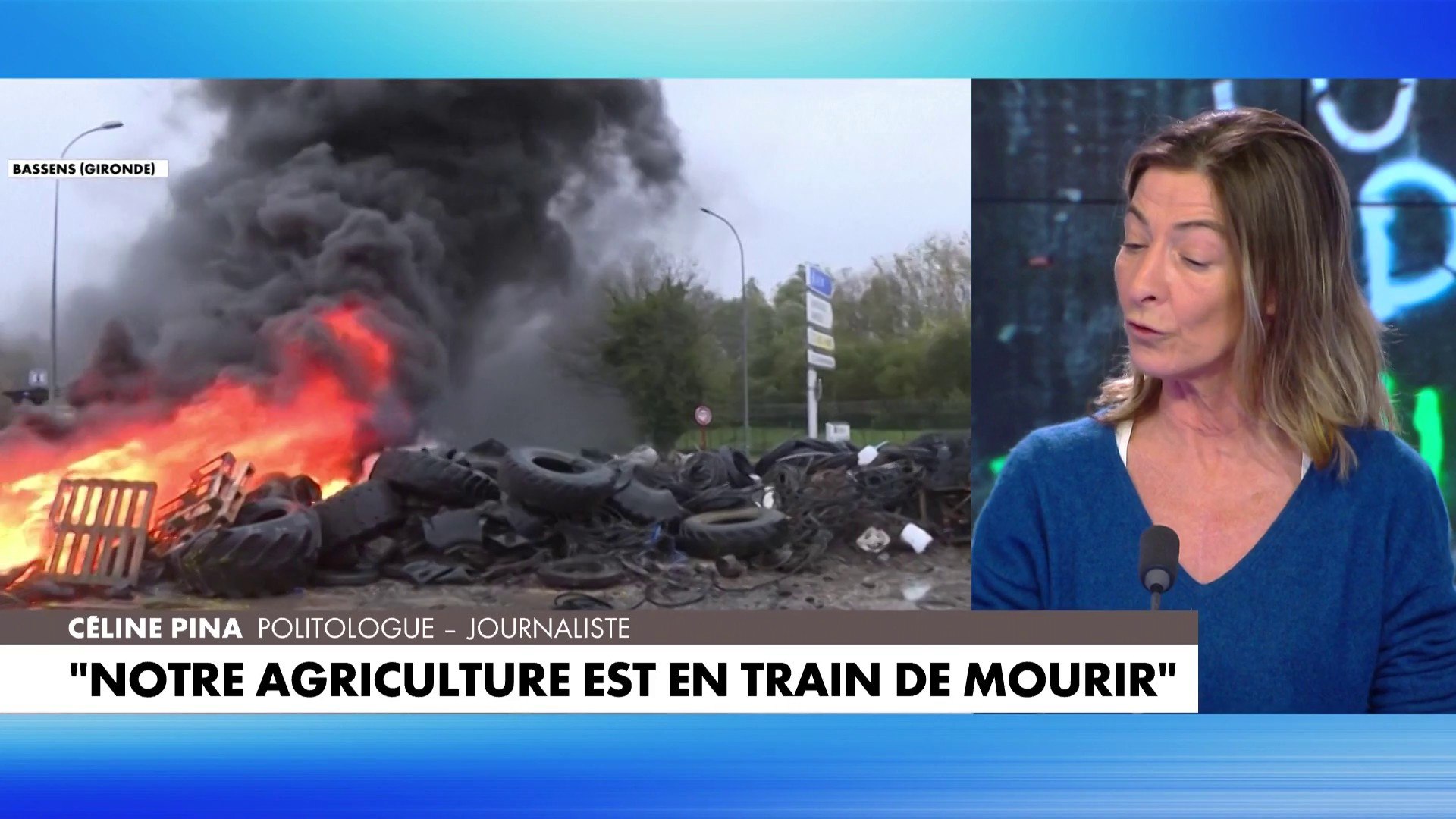 Céline Pina : «On a perdu notre souveraineté alimentaire»