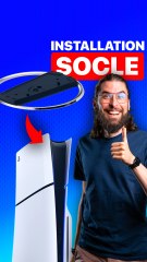 COMMENT INSTALLER UN SOCLE SUR SA PS5 ?⚒️