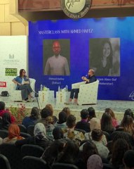 المونتير أحمد حافظ يتحدث عن مشواره الفني في جلسة حوارية بمهرجان القاهرة السينمائي