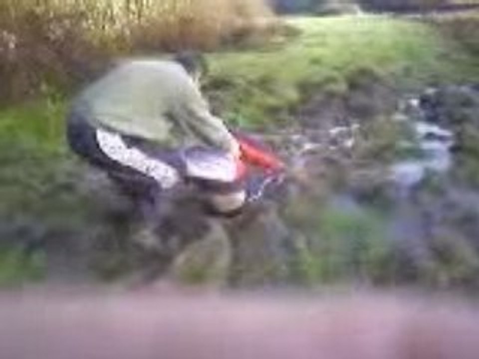 Dans la boue!!